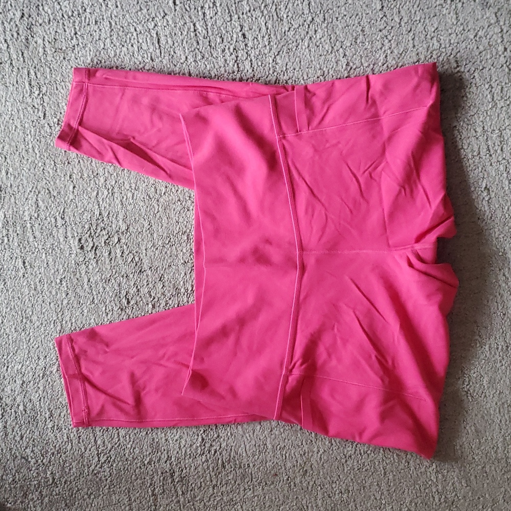 Athleta L Leggings In Hot Pink